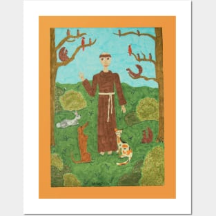 Saint Francis of Assisi Posters and Art